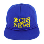 Vintage (Gold Medal) - CBS News Embroidered Snapback Hat 1990s OSFA Vintage Retro