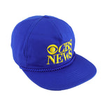 Vintage (Gold Medal) - CBS News Embroidered Snapback Hat 1990s OSFA Vintage Retro