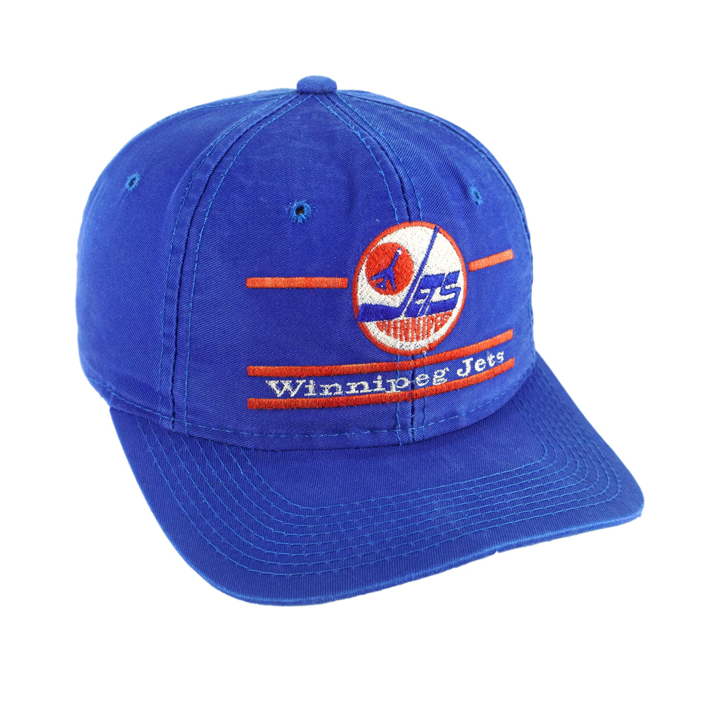NHL - Winnipeg Jets Snapback Hat 1990s OSFA Vintage Retro Hockey