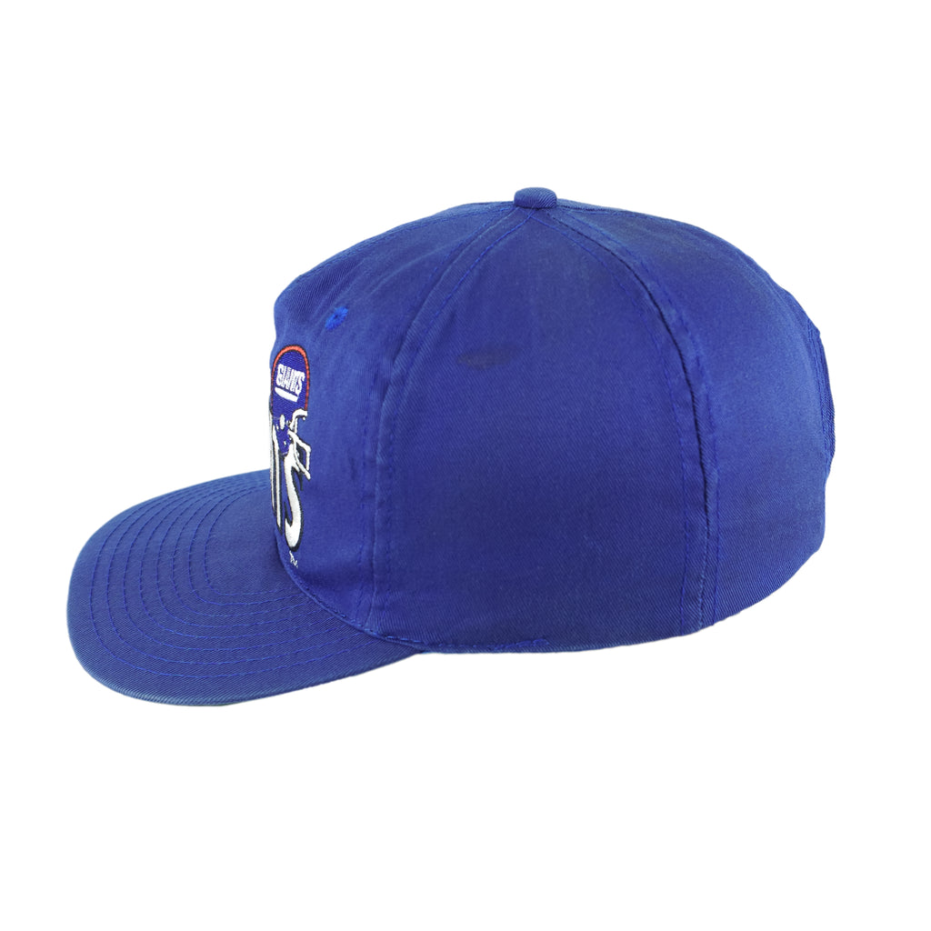 NFL - New York Giants Embroidered Snapback Hat 1990s OSFA Vintage Retro Football