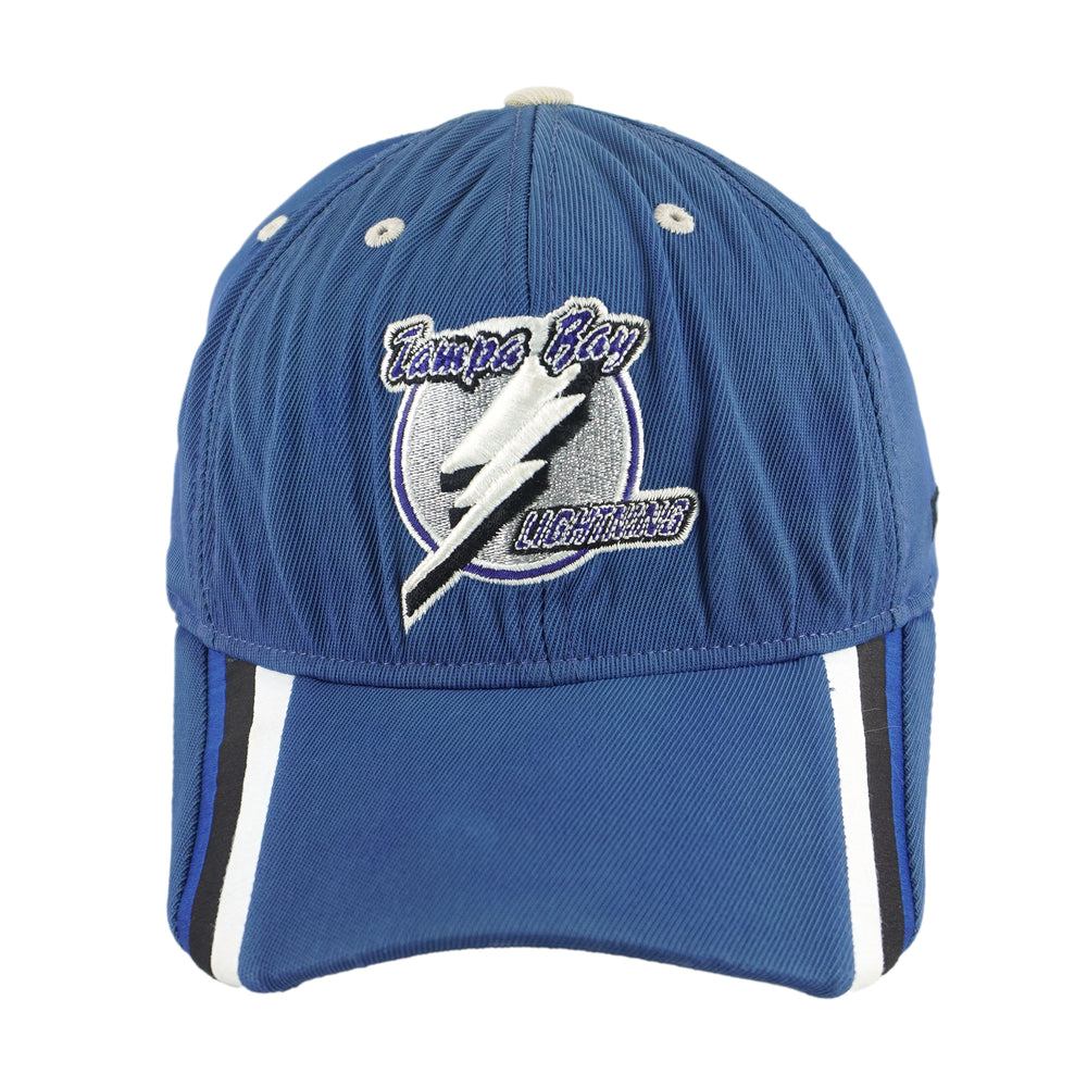 Reebok (NHL) - Tampa Bay Lighting Embroidered Adjustable Hat 1990s OSFA Vintage Retro Hockey