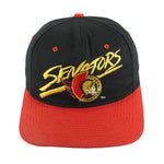 NHL - Ottawa Senators Embroidered Snapback Hat 1990s OSFA Vintage Retro Hockey