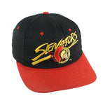 NHL - Ottawa Senators Embroidered Snapback Hat 1990s OSFA Vintage Retro Hockey