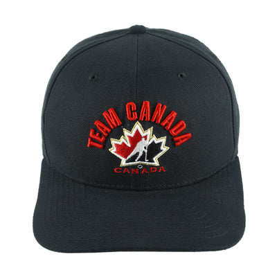 Nike - Team Canada Hockey Embroidered Hat 2000s Fitted