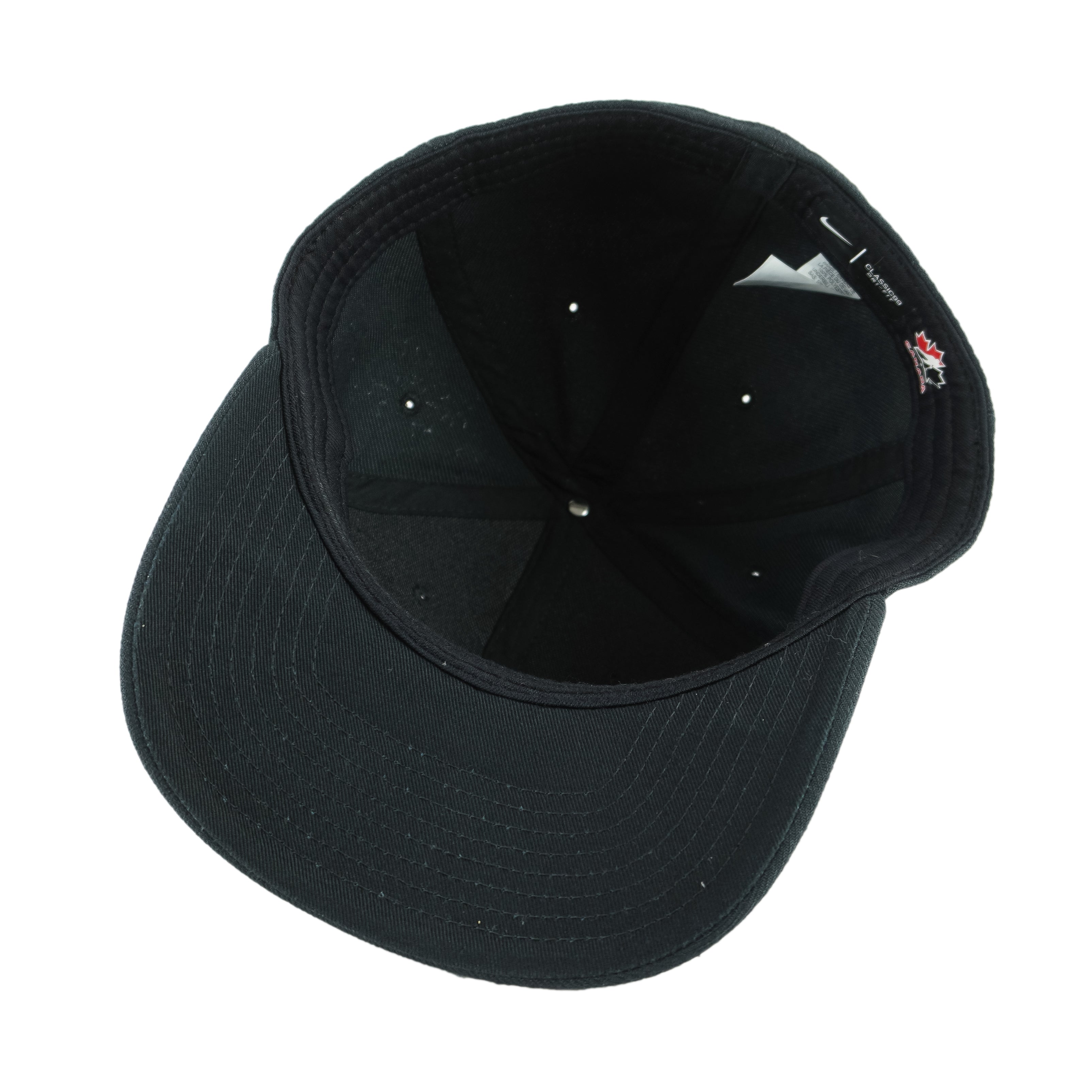 Nike - Team Canada Hockey Embroidered Hat 2000s Fitted Vintage Retro