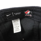 Nike - Team Canada Hockey Embroidered Hat 2000s Fitted Vintage Retro