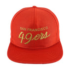NFL - San Francisco 49ers Snapback Hat 1990s OSFA Vintage Retro Football