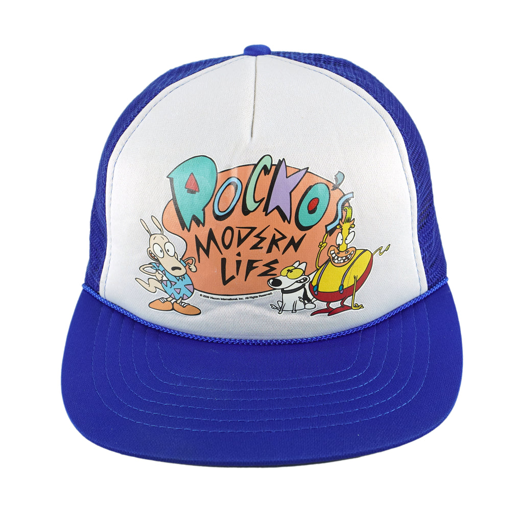 Vintage (KC) - Rocko's Modern Life Deadstock Trucker Hat 2009 OSFA Vintage Retro