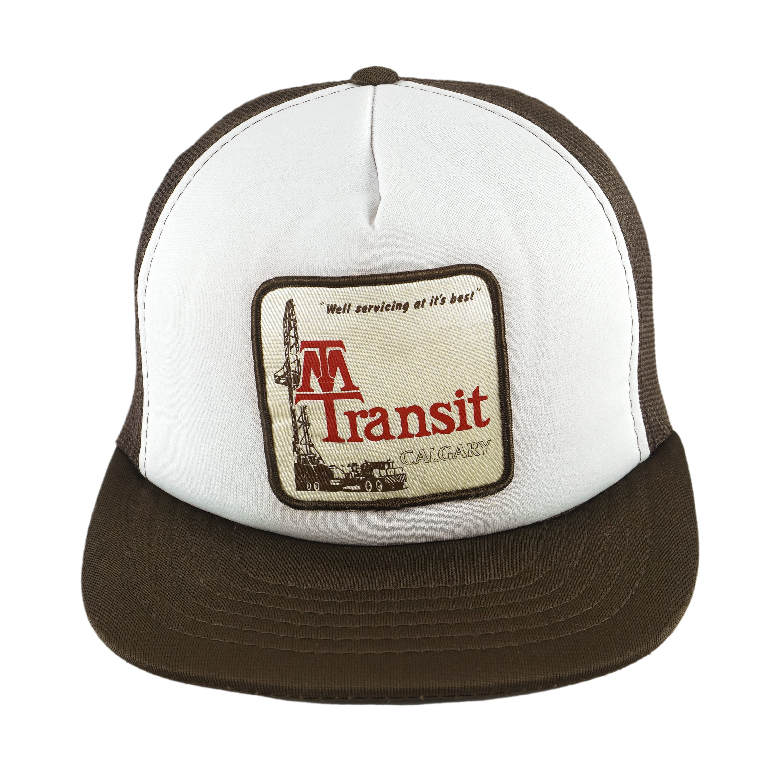 Vintage - TM Transit Calgary Deadstock Trucker Hat 1990s OSFA Vintage Retro