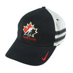 Nike - Team Canada Hockey Embroidered Hat 2000s Fitted Vintage Retro