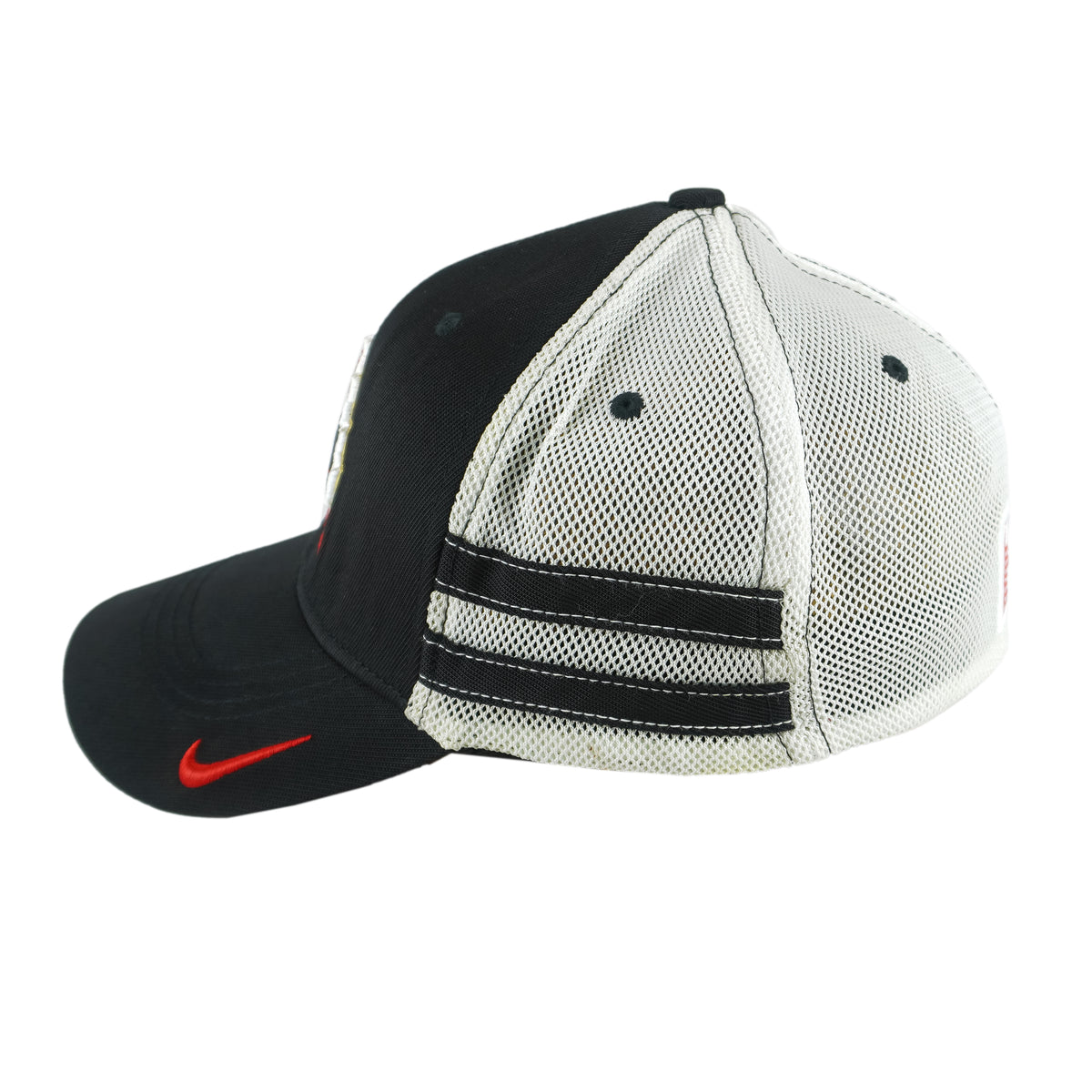 Nike - Team Canada Hockey Embroidered Hat 2000s Fitted Vintage Retro
