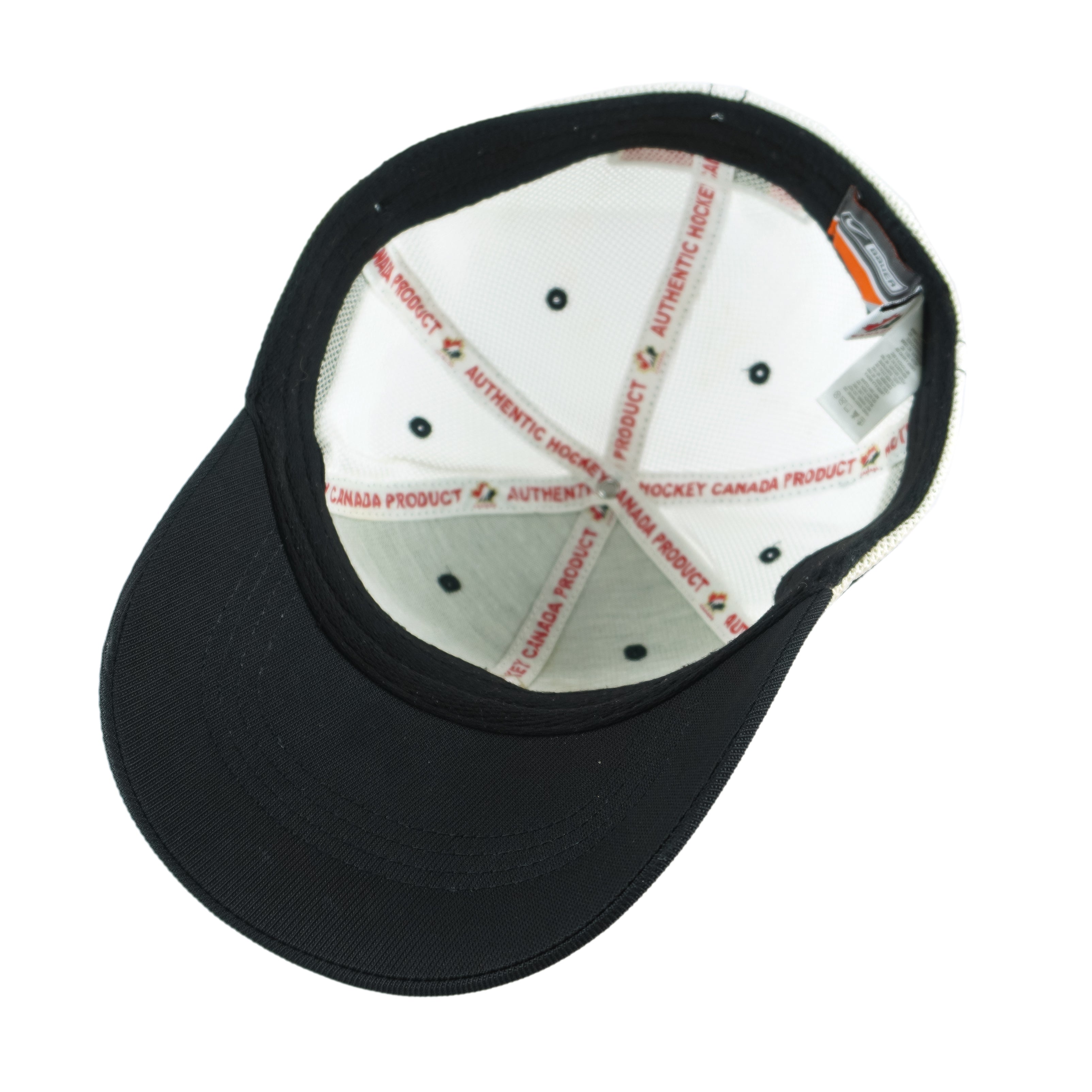 Nike - Team Canada Hockey Embroidered Hat 2000s Fitted Vintage Retro