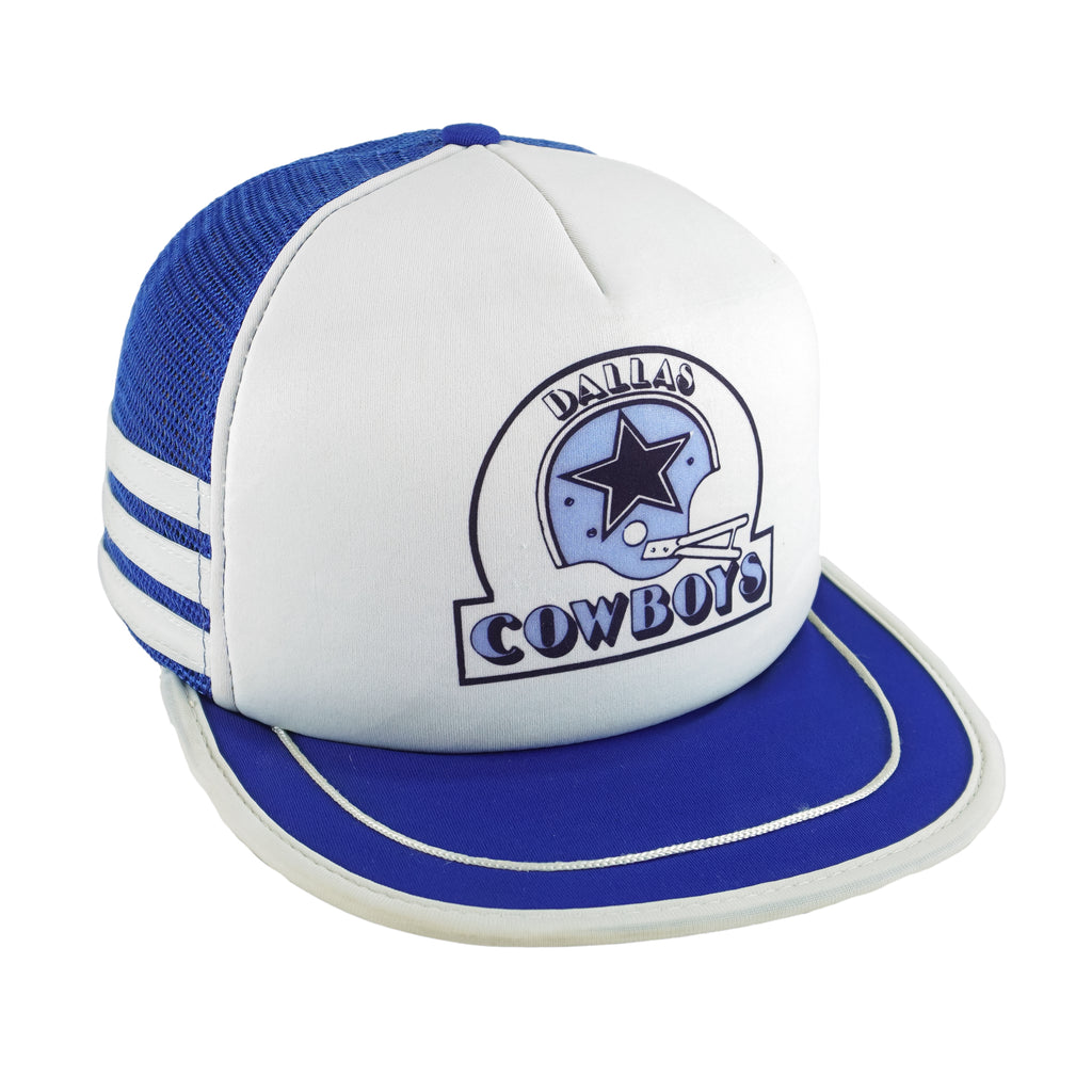 NFL - Dallas Cowboys Trucker Mesh Hat 1990s OSFA Vintage Retro Football
