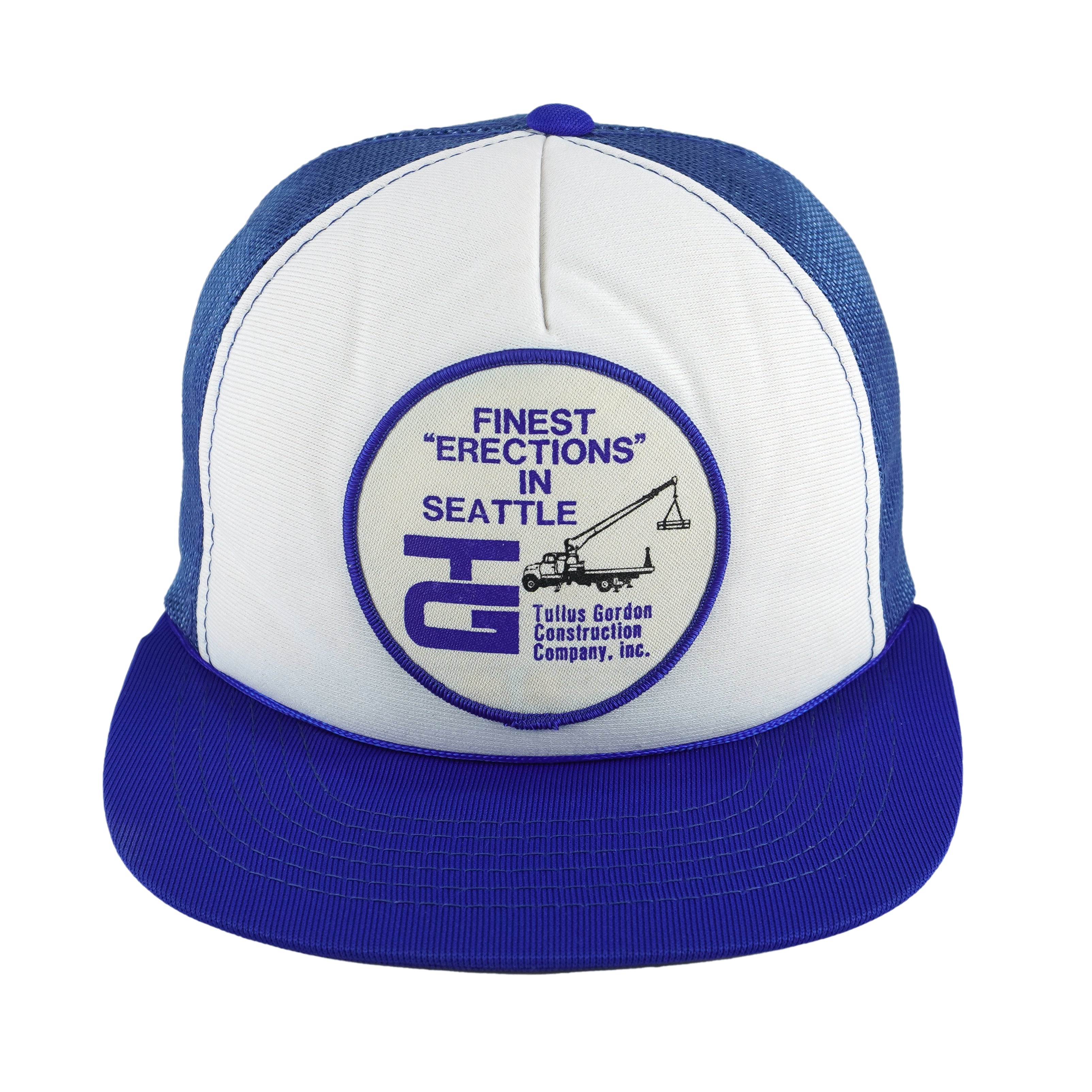 Vintage - Finest "Erections" In Seattle TG Deadstock Trucker Hat 1990s OSFA Vintage Retro