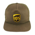 Vintage (Reverside) - UPS Snapback Mesh Hat 1990s OSFA Vintage Retro