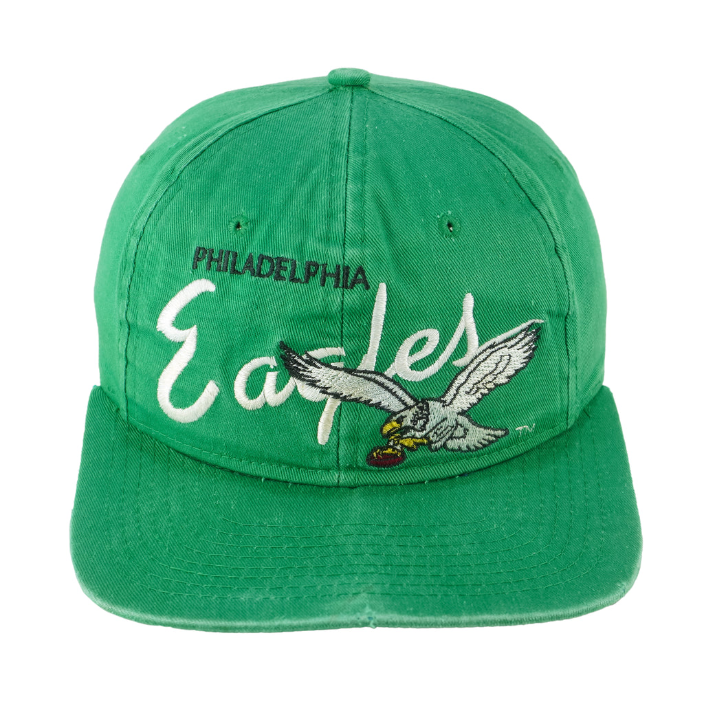 NFL - Philadelphia Eagles Snapback Hat 1990s OSFA Vintage Retro Football