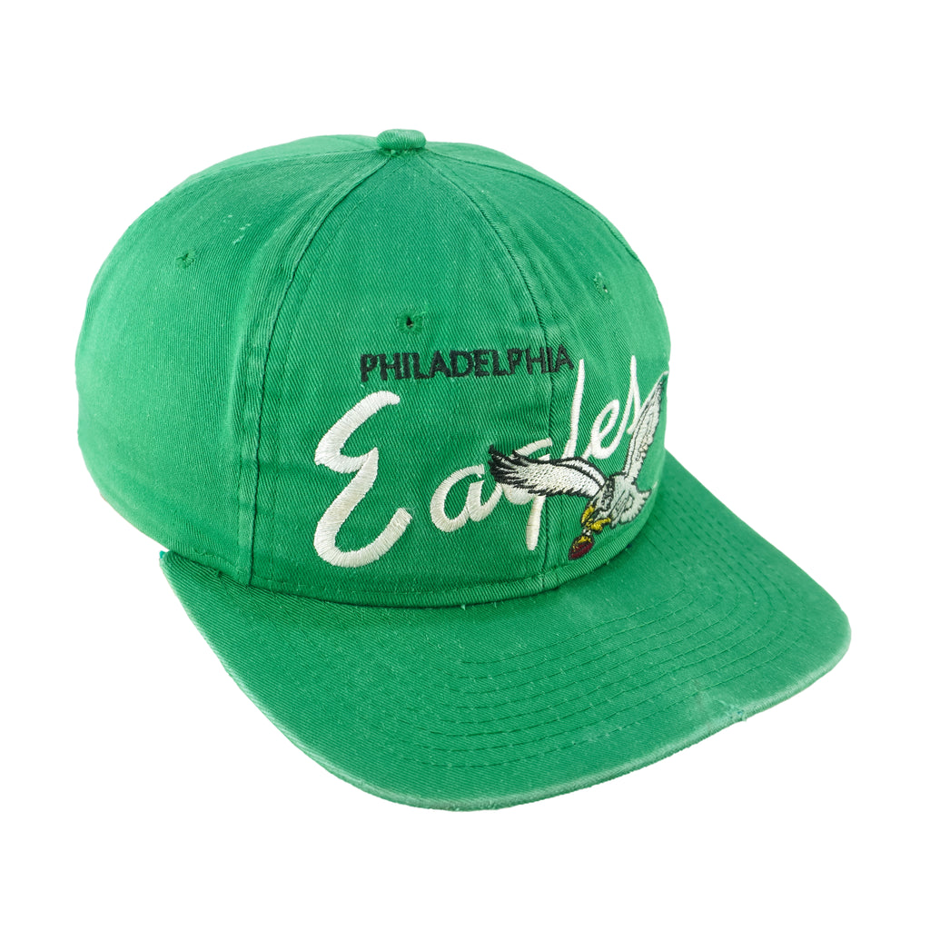 NFL - Philadelphia Eagles Snapback Hat 1990s OSFA Vintage Retro Football