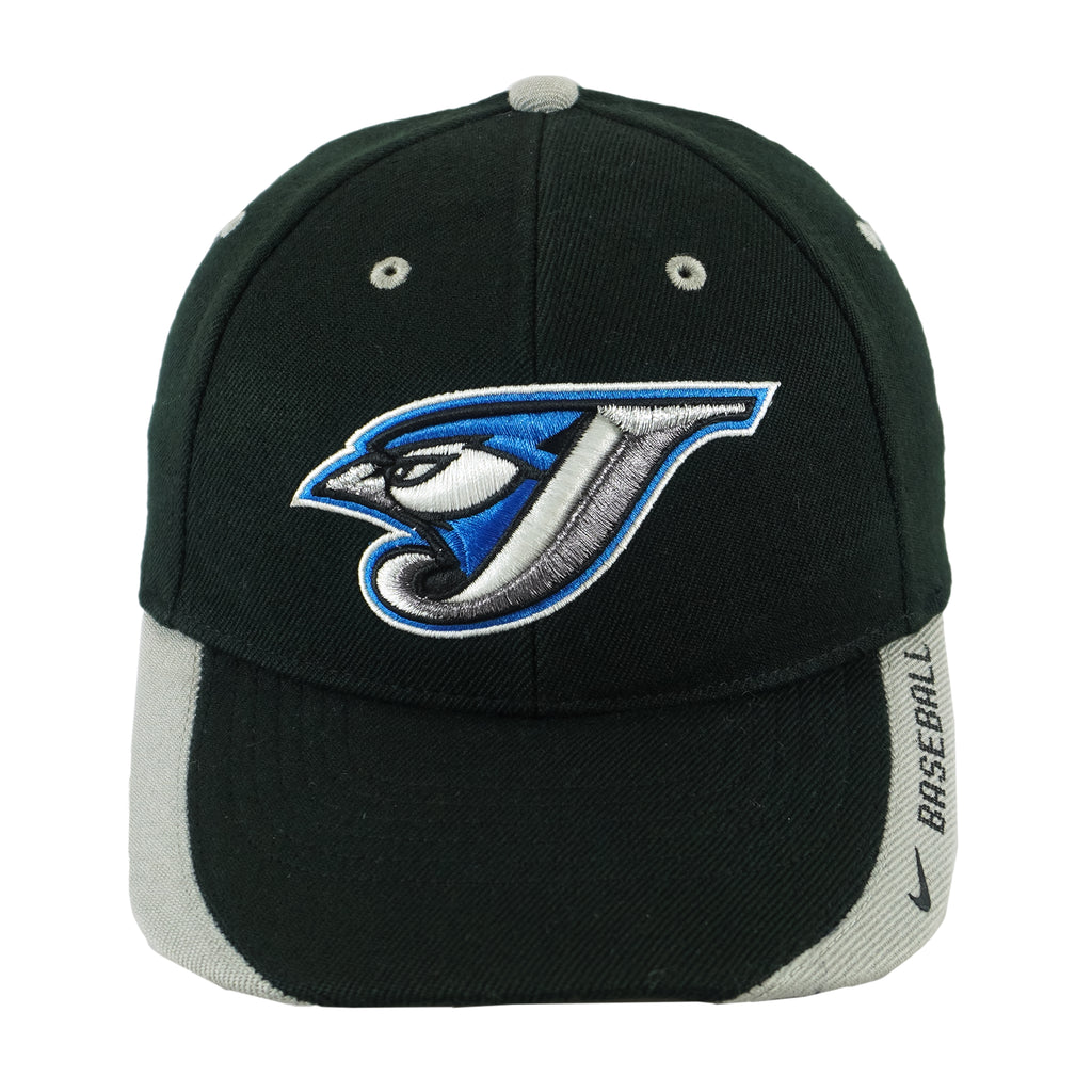 Nike - Toronto Blue Jays Embroidered Adjustable Hat 1990s OSFA Vintage Retro Baseball
