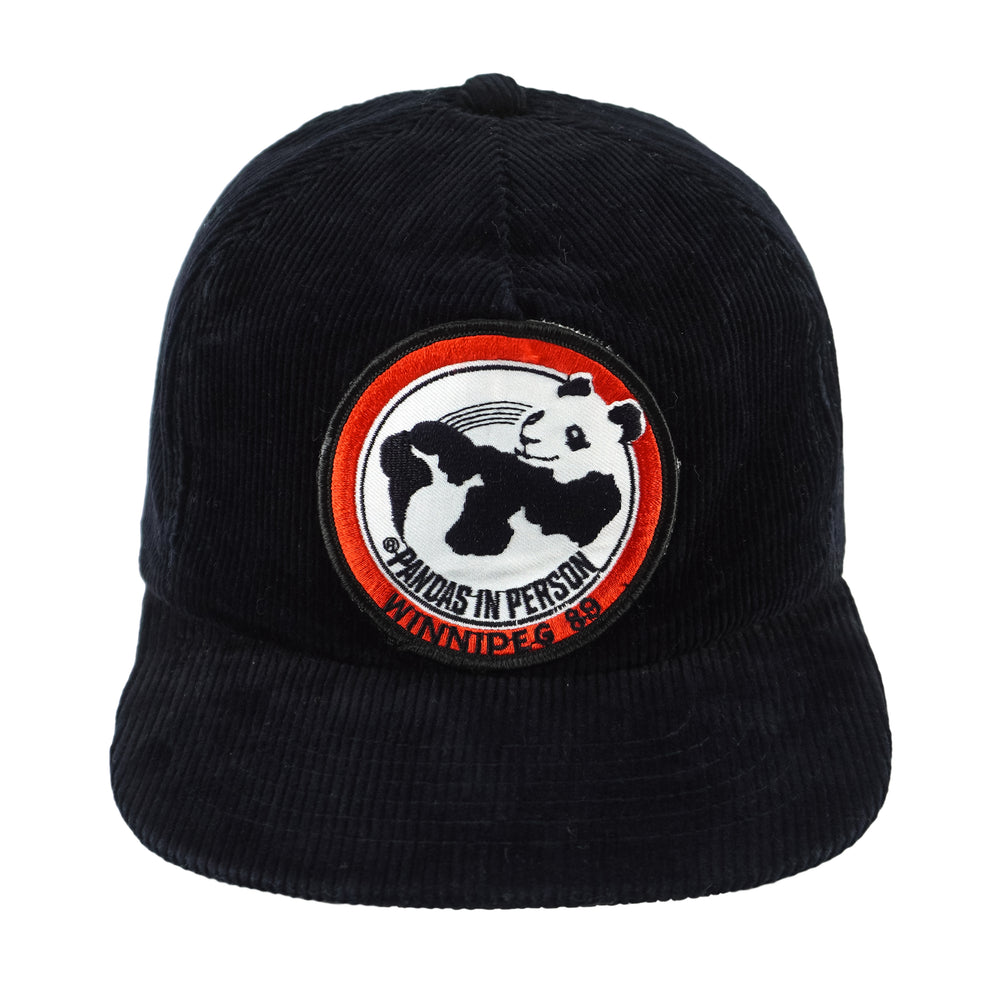 Vintage - Pandas In Person Winnipeg Corduroy Snapback Hat 1989 OSFA vintage Retro