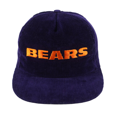 NFL - Chicago Bears Corduroy Deadstock Snapback Hat 1990s OSFA