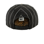 Nike - Embroidered Stripes Snapback Hat 1990s OSFA Vintage Retro