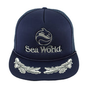Vintage - Seaworld Rope Embroidered Trucker Hat 1990s OSFA Vintage Retro