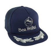 Vintage - Seaworld Rope Embroidered Trucker Hat 1990s OSFA Vintage Retro