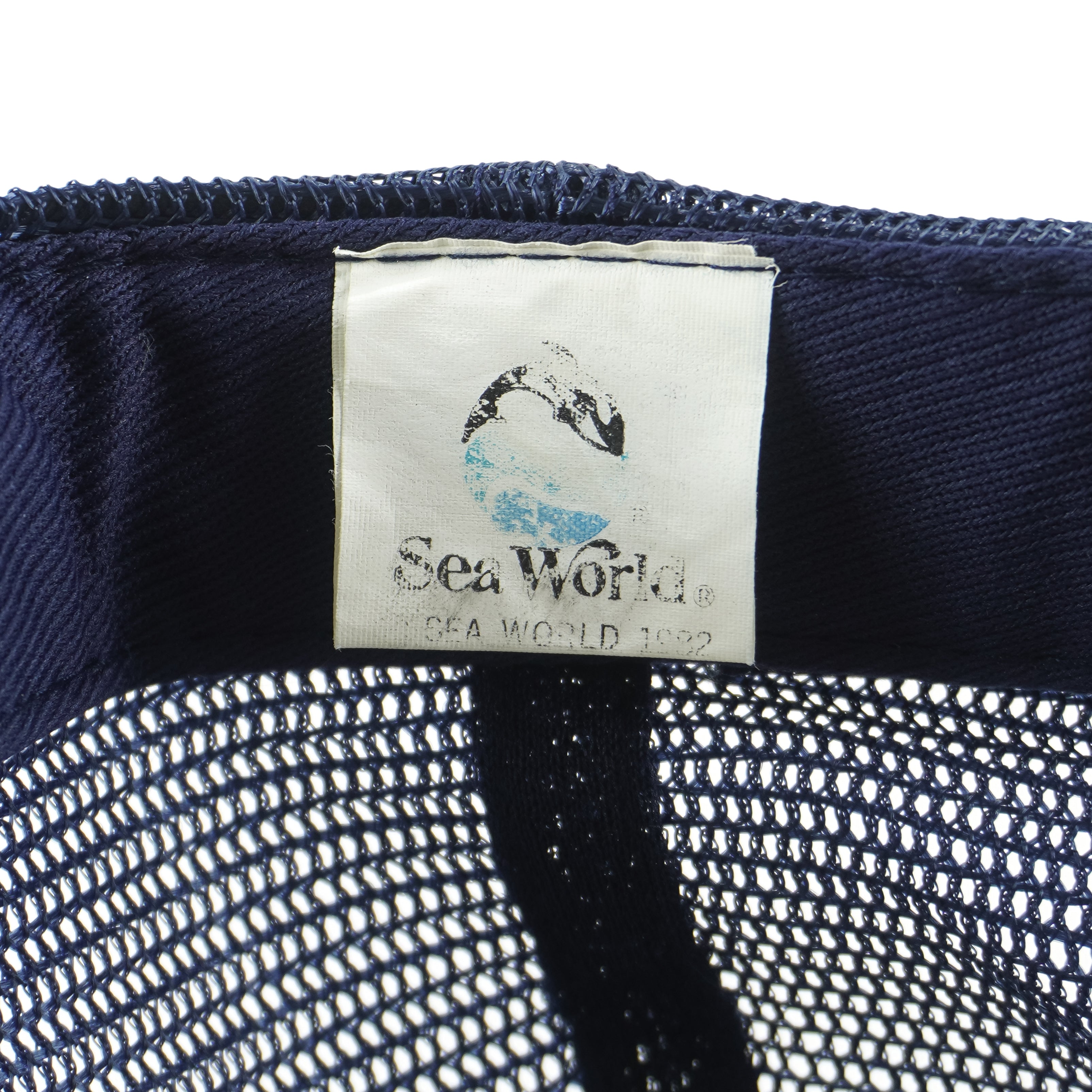 Vintage - Seaworld Rope Embroidered Trucker Hat 1990s OSFA Vintage Retro