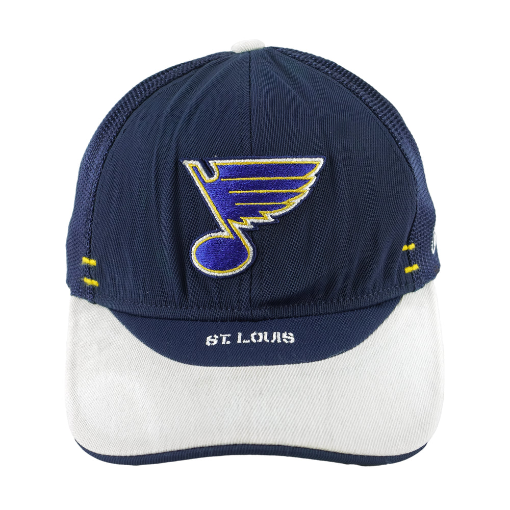 Reebok (NHL) - St. Louis Blues Snapback Hat 1990s OSFA Vintage Retro Hockey