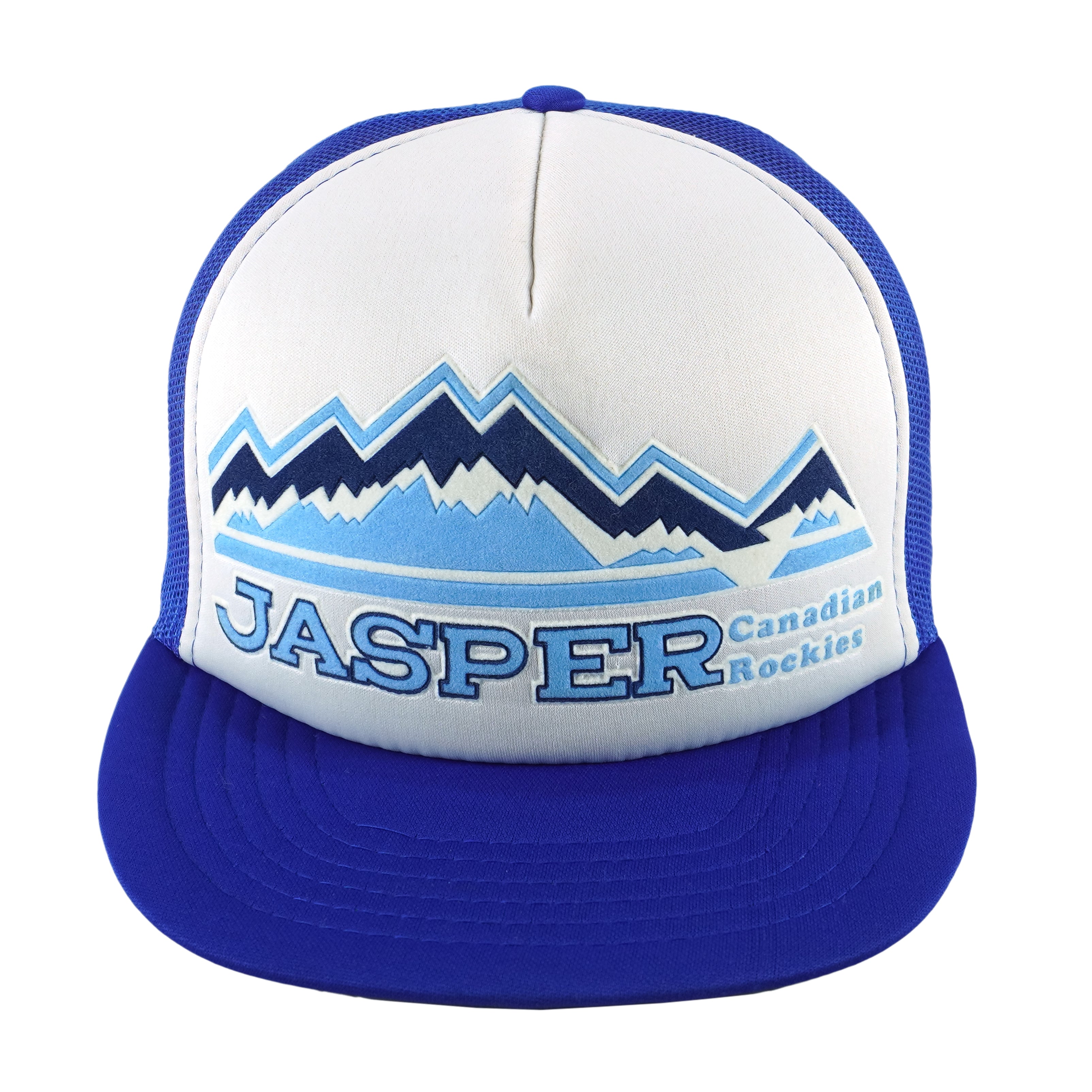 Vintage - Jasper Canadian Rockies Deadstock Trucker Hat 1990s OSFA Vintage Retro