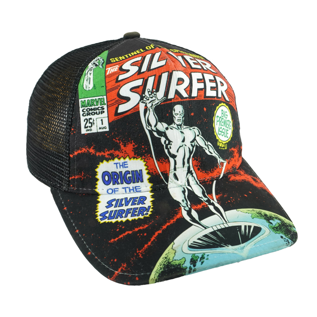Vintage (New Era) - Marvel The Origin Of The Silver Super Trucker Hat 1990s OSFA Vintage Retro