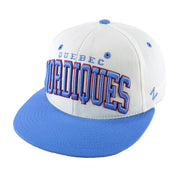 NHL (Zephyr) - Quebec Nordiques 3D Puff Snapback Hat 1990s OSFA Vintage Retro Hockey
