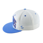 NHL (Zephyr) - Quebec Nordiques 3D Puff Snapback Hat 1990s OSFA Vintage Retro Hockey