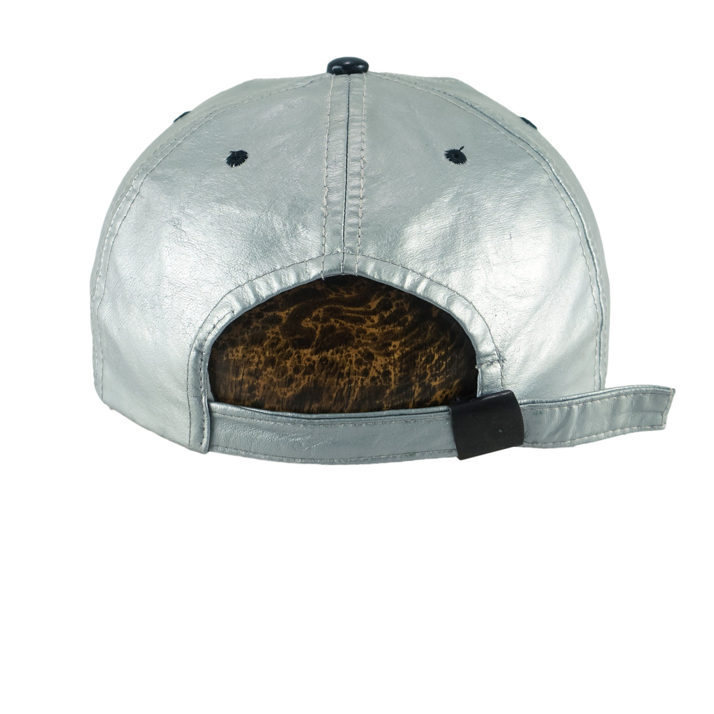 Vintage - Hard Rock Cafe New York Faux Leather Adjustable Hat 1990s OSFA Vintage Retro