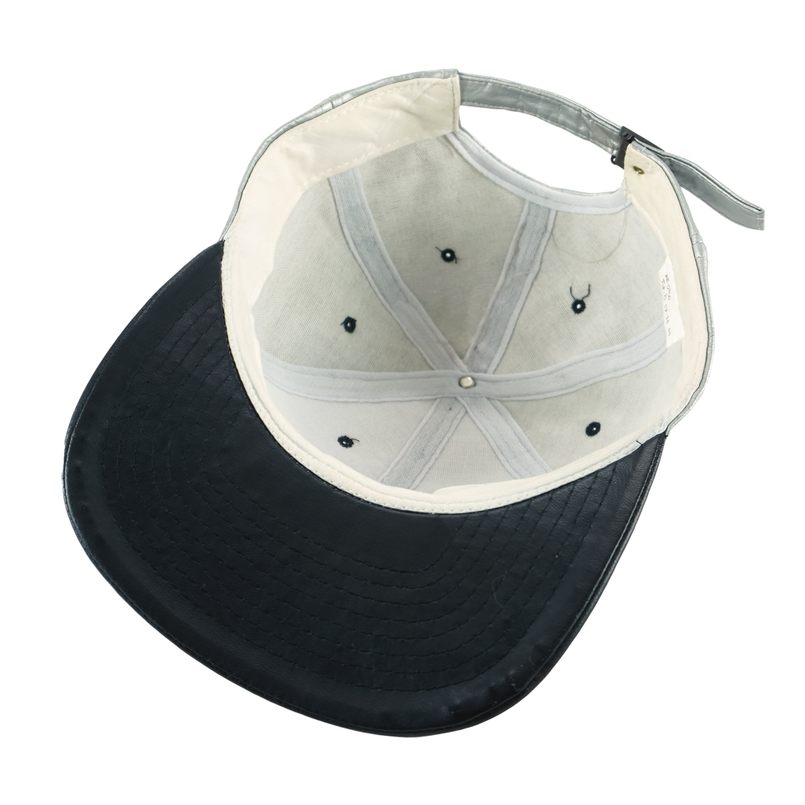 Vintage - Hard Rock Cafe New York Faux Leather Adjustable Hat 1990s OSFA Vintage Retro