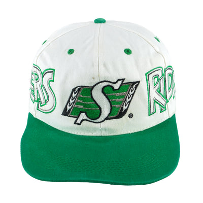 CFL (Softwear) - Saskatchewan Roughriders Adjustable Hat 1990s OSFA