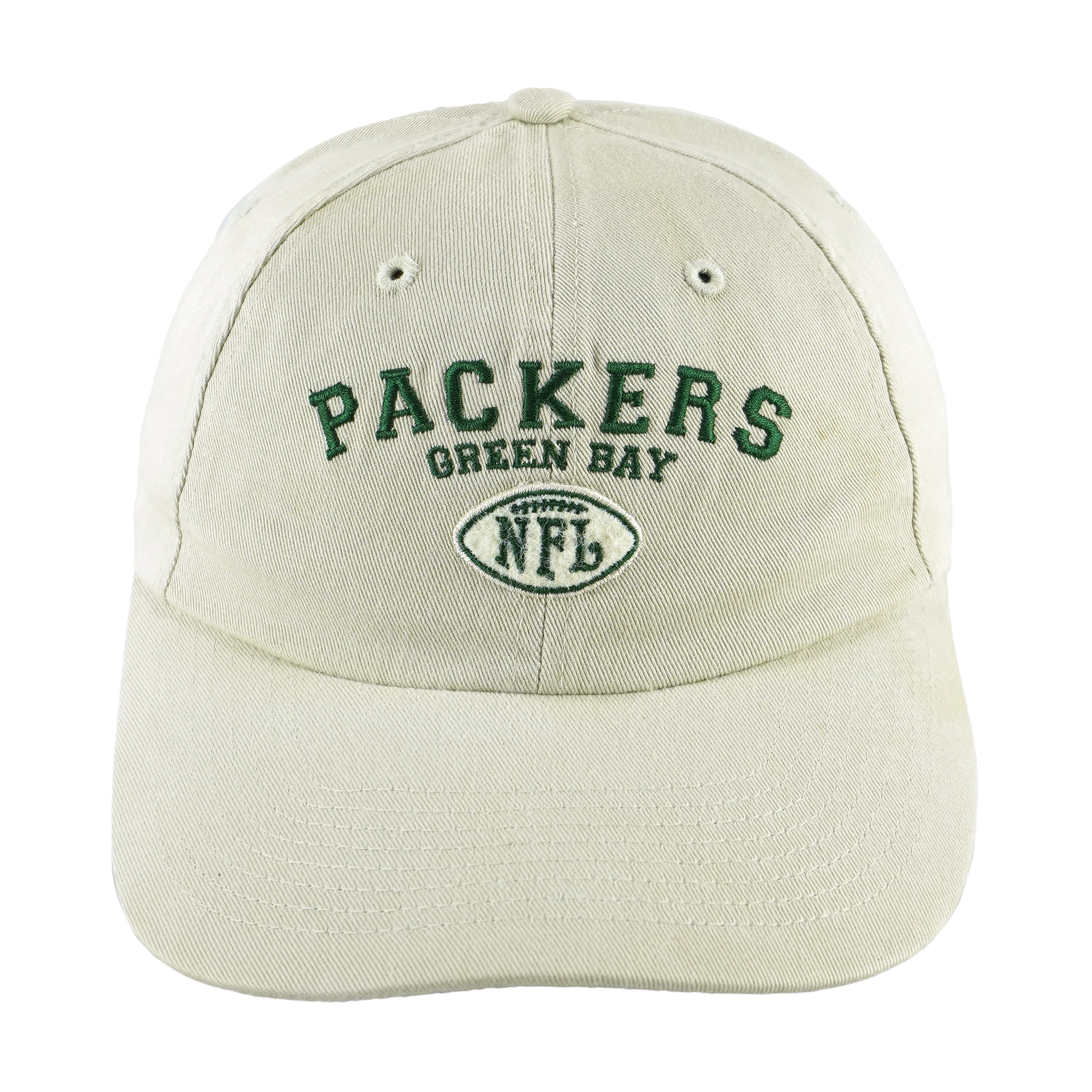 NFL (Logo Athletic) - Green Bay Packers Adjustable Hat 1990s OSFA Vintage Retro Football