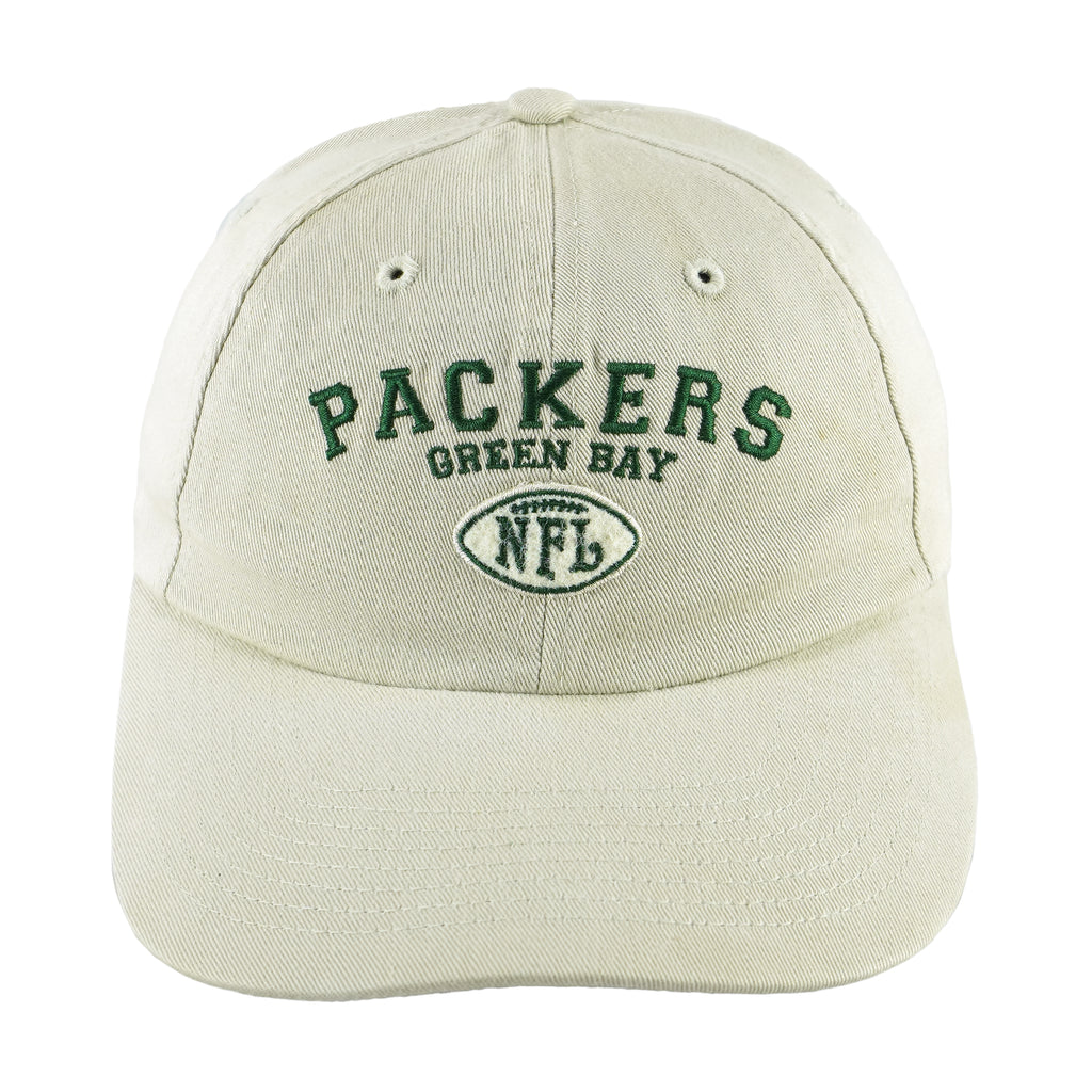 NFL (Logo Athletic) - Green Bay Packers Adjustable Hat 1990s OSFA Vintage Retro Football