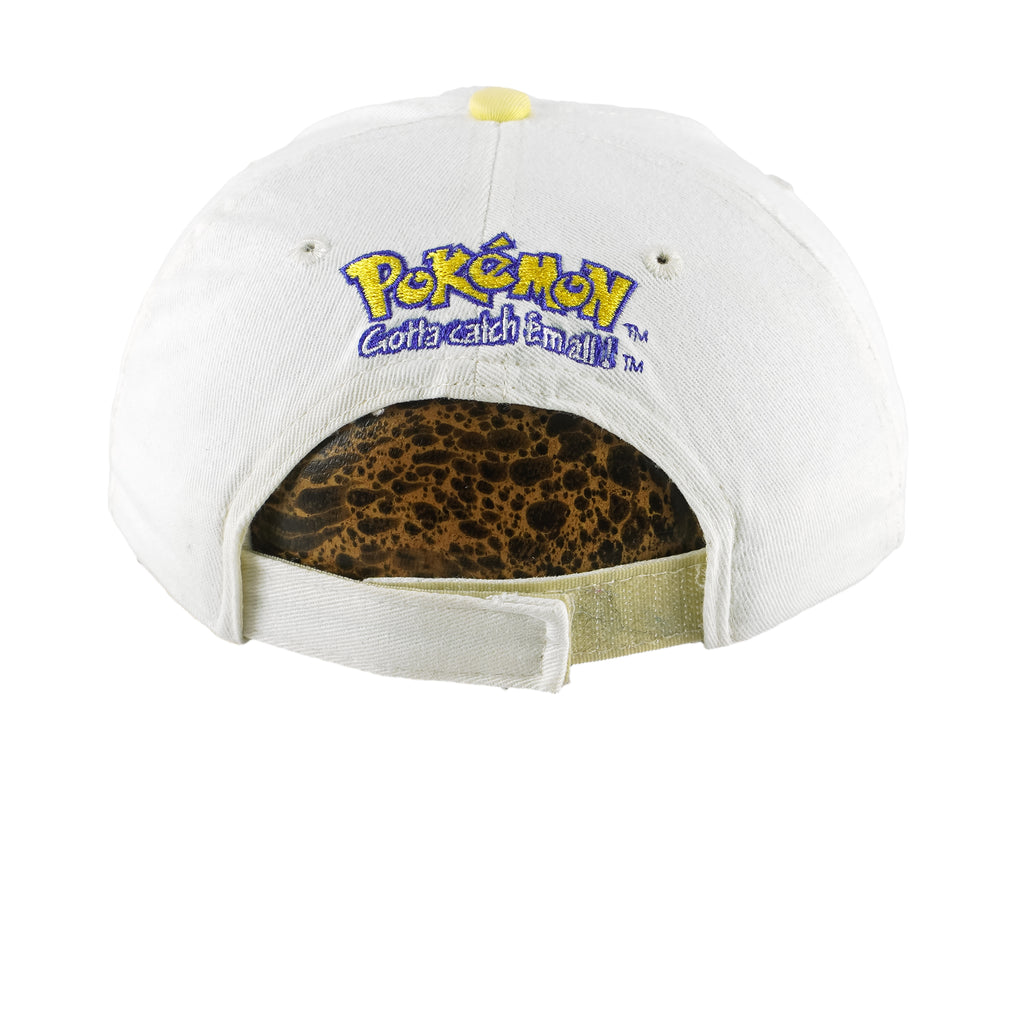 Vintage - Pokemon Gotta Catch Em All Embroidered Strapback Hat 1990s Small Vintage Retro