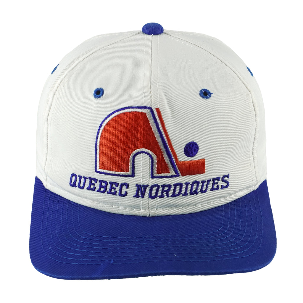 NHL - Quebec Nordiques Snapback Hat 1990s OSFA vintage Retro Hockey