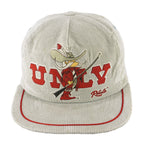NCAA - UNLV Rebels Corduroy Snapback Hat 1990s OSFA Vintage Retro Football College