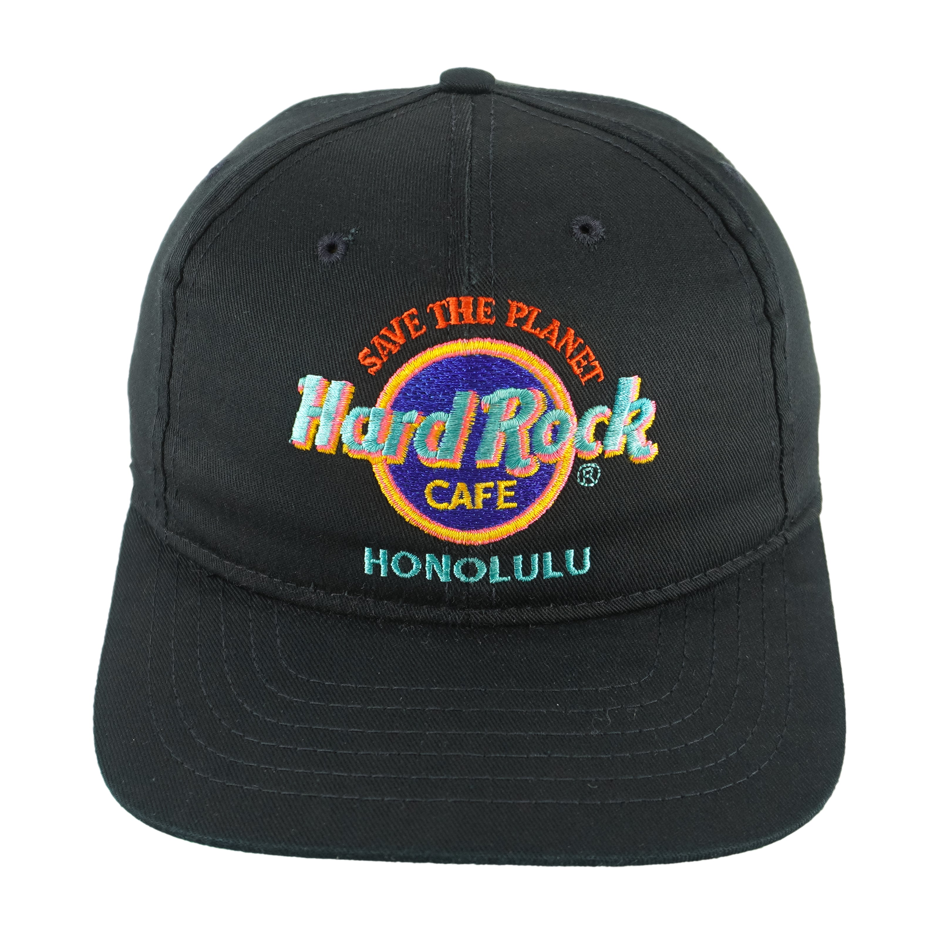 Vintage - Hard Rock Cafe Honolulu Snapback Hat 1990s OSFA Vintage Retro