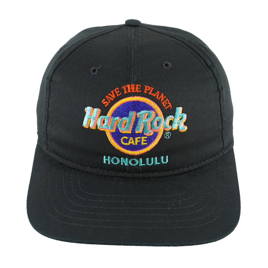 Vintage - Hard Rock Cafe Honolulu Snapback Hat 1990s OSFA Vintage Retro