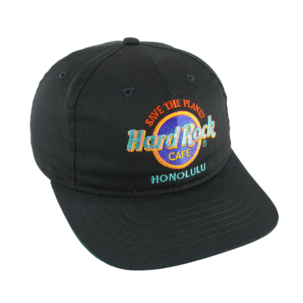 Vintage - Hard Rock Cafe Honolulu Snapback Hat 1990s OSFA Vintage Retro