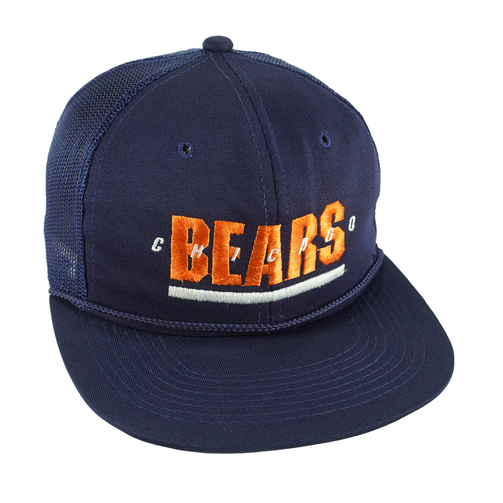 NFL (Sports Specialties) - Chicago Bears Deadstock Trucker Hat 1990s OSFA Vintage Retro Football