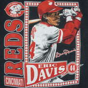 MLB (Nutmeg) - Cincinnati Reds Eric Davis No.44 MVP T-Shirt 1990s Large vintage retro baseball