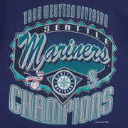 MLB (Logo 7) - Seattle Mariners T-Shirt 1990s Large vintage retro baseball