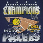 NBA (True Fan) - Indiana Pacers Finals Champions T-Shirt 2000 Large