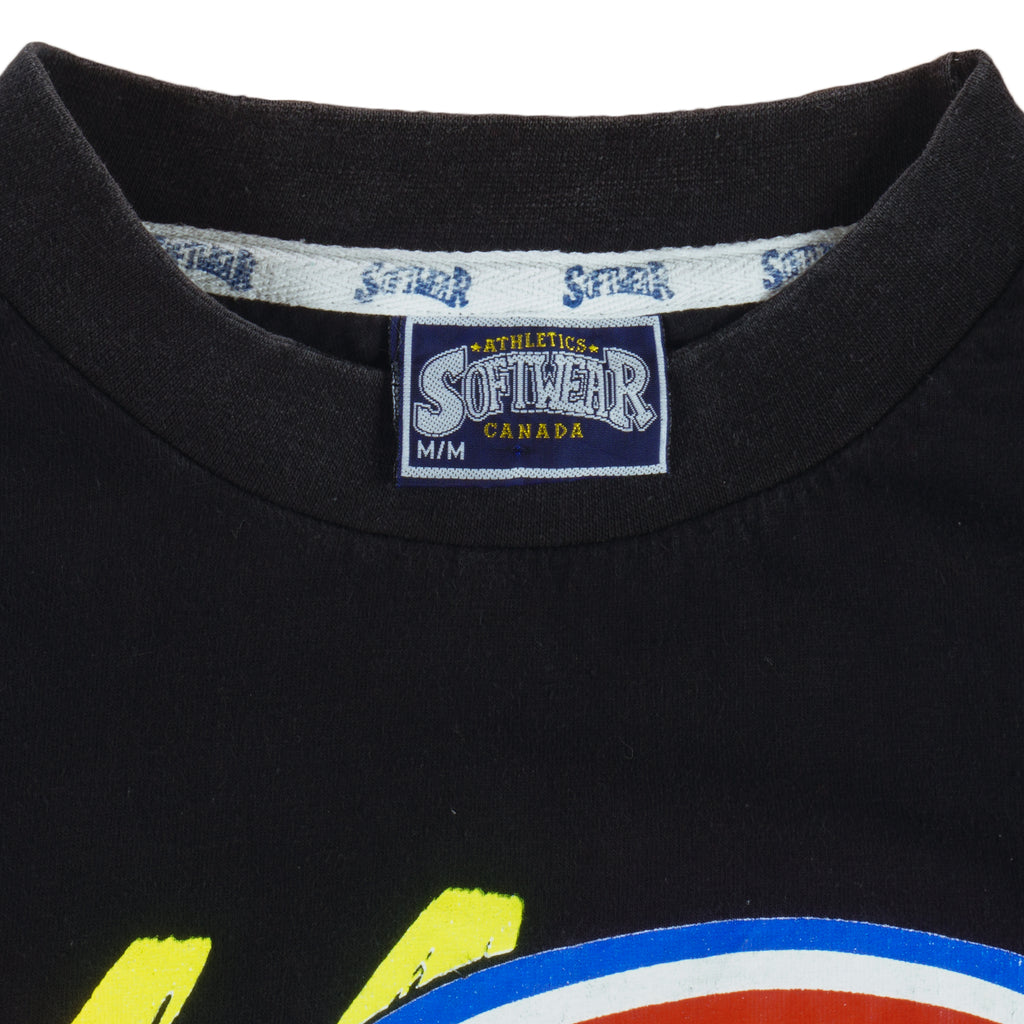 NHL (Softwear) - Montreal Canadiens M HabsT-Shirt 1990 Medium vintage retro hockey
