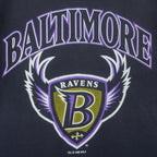 NFL (Delta) - Baltimore Ravens Spell-Out T-Shirt 1996 Large vintage Retro football